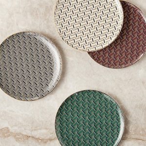 Hazen Appetizer Plates Set of 4